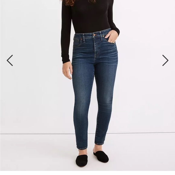 COPY - Madewell Curvy High Rise Skinny Jeans - Picture 3 of 11